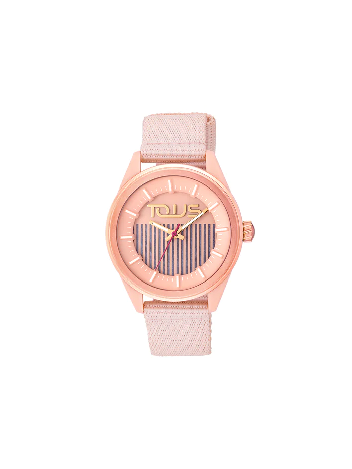 TOUS Orologio Solare Vibrant Sun | Nero | Cinturino In Poliestere Riciclato